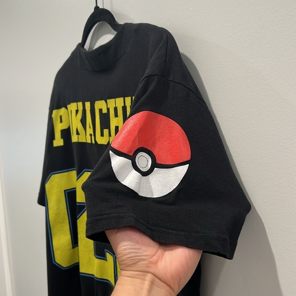 POKEMON PIKACHU BASEBALL JERSEY - Picture 3 of 4